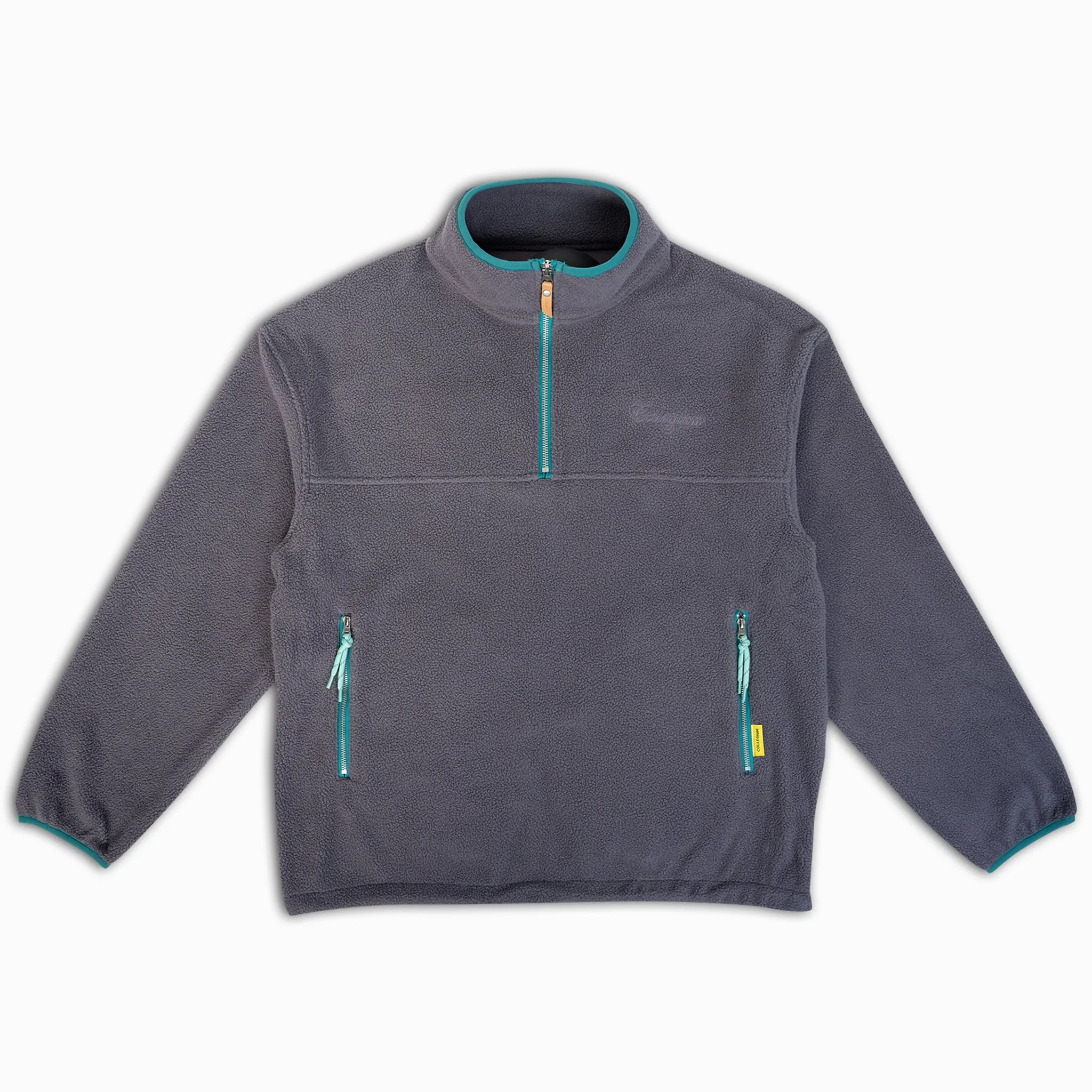 1/4 Zip Fleece - Grey