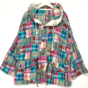 [2] Kapital Patchwork Plaid Parka Jacket