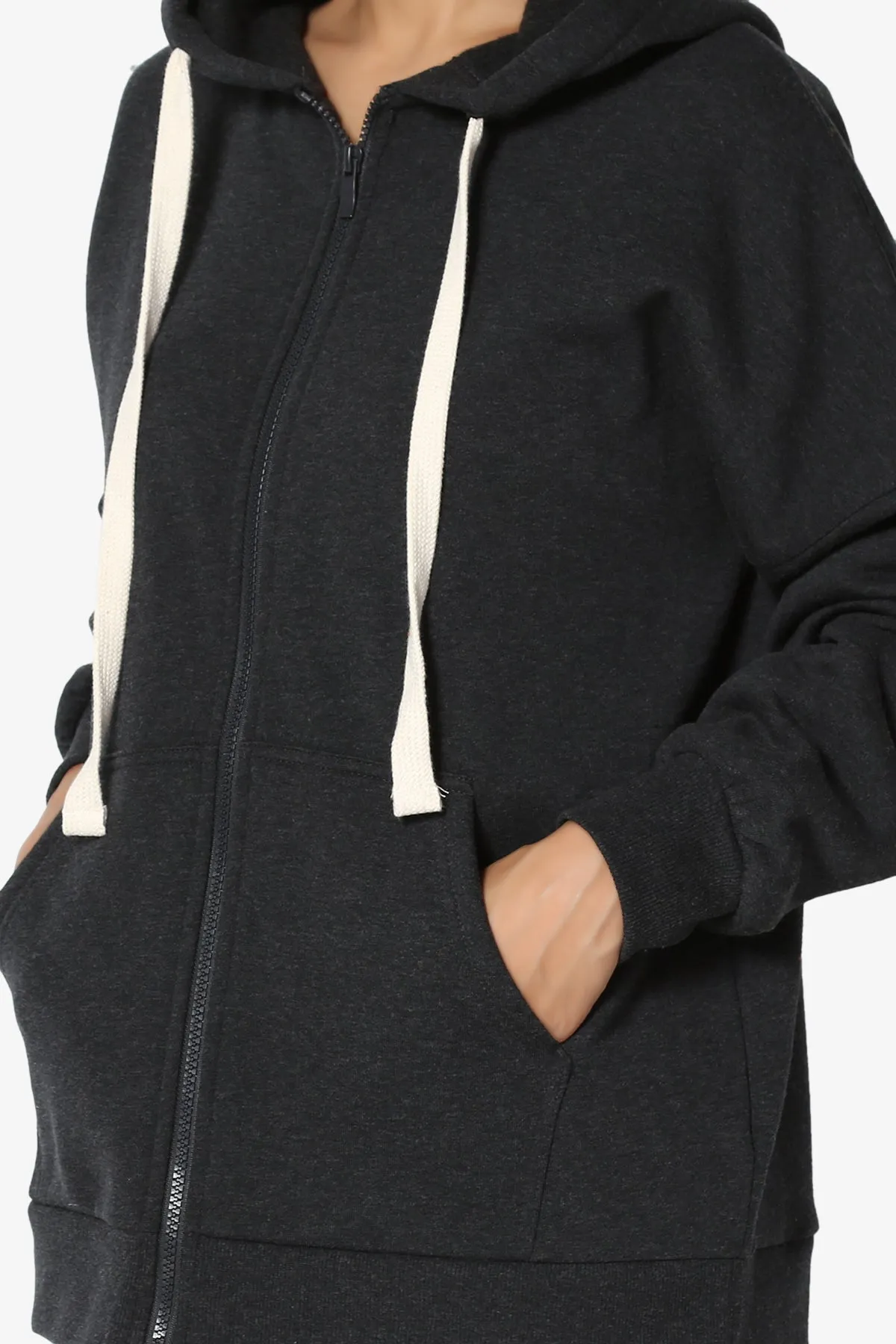 Accie Fleece Zip Hooded Jacket