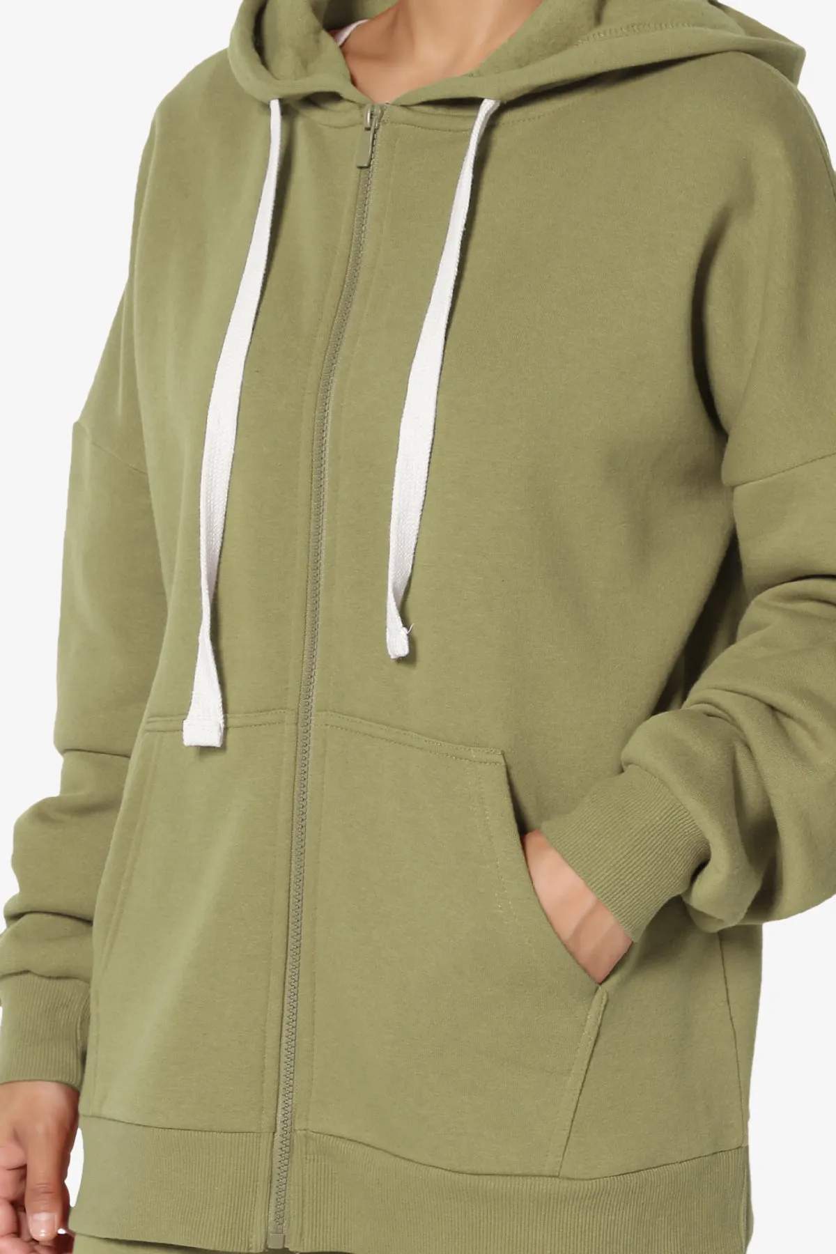Accie Fleece Zip Hooded Jacket