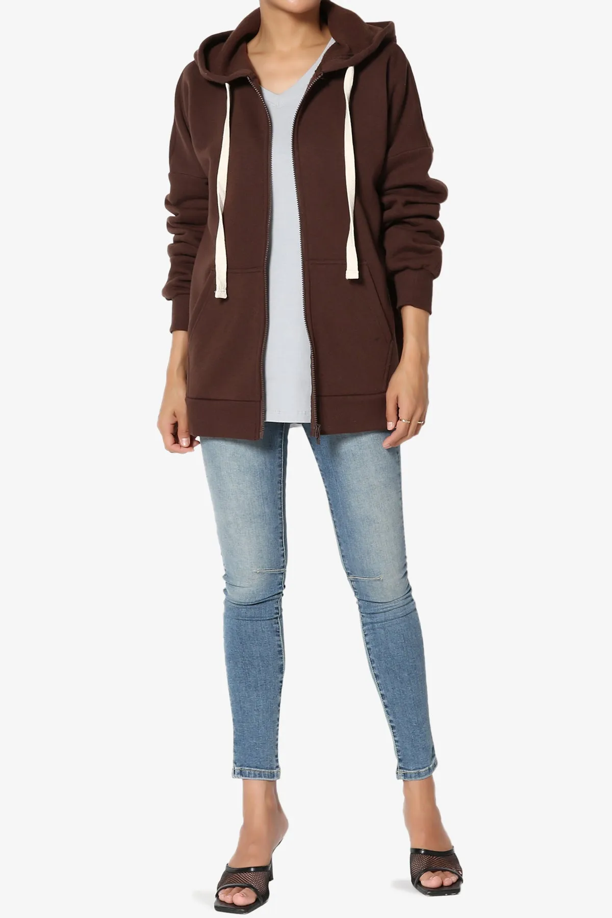 Accie Fleece Zip Hooded Jacket