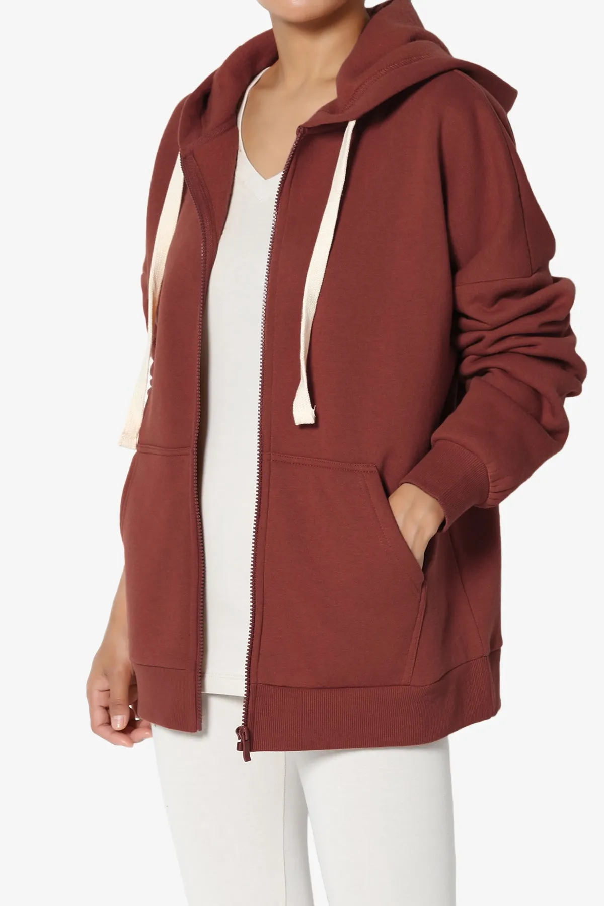 Accie Fleece Zip Hooded Jacket