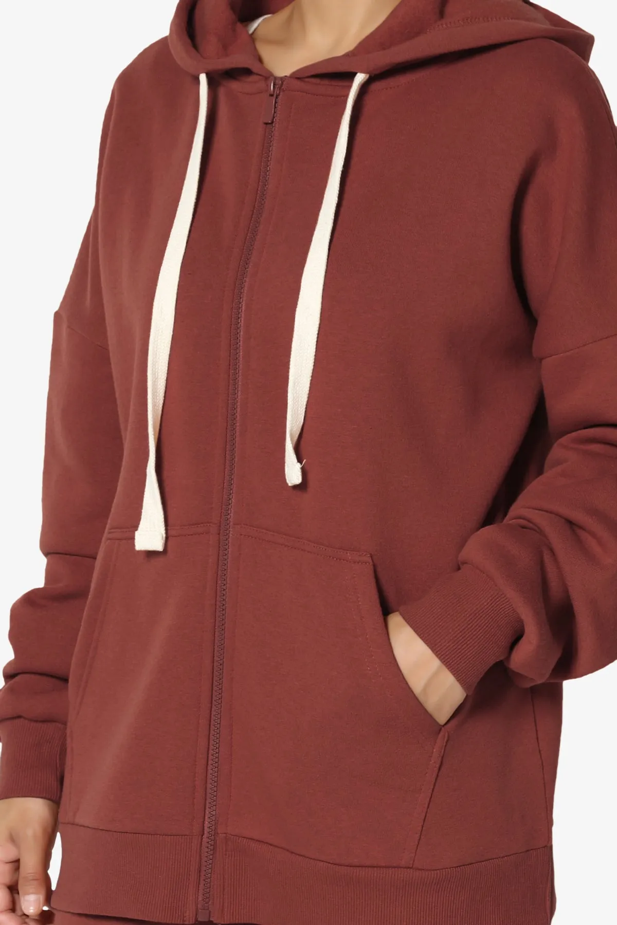 Accie Fleece Zip Hooded Jacket