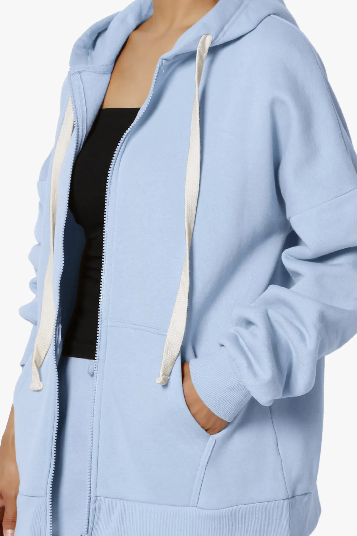 Accie Fleece Zip Hooded Jacket