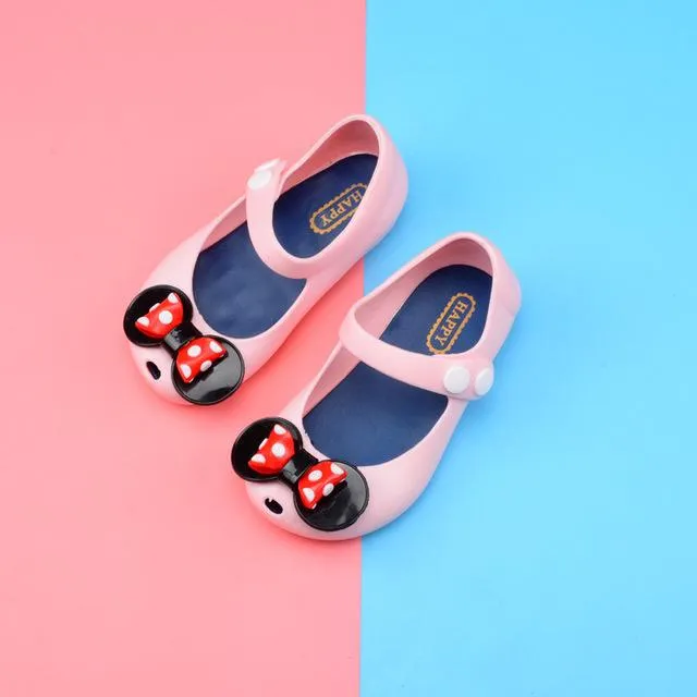 Bowtique Polka Dotty Jelly Sandals (Standard)