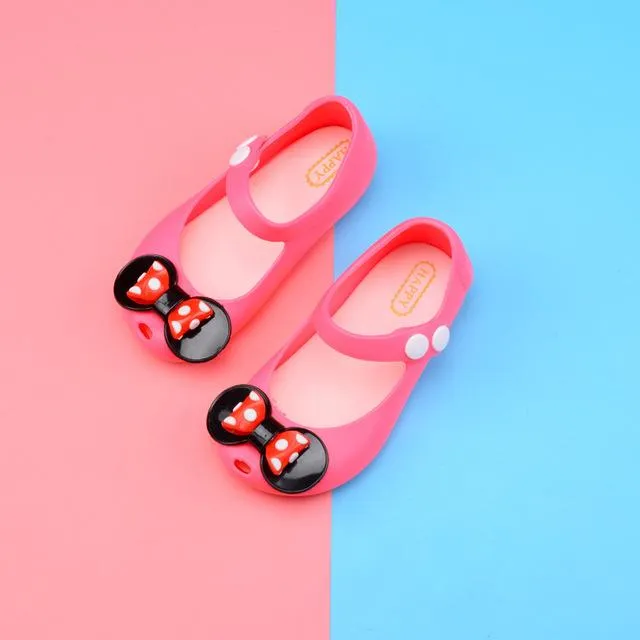 Bowtique Polka Dotty Jelly Sandals (Standard)