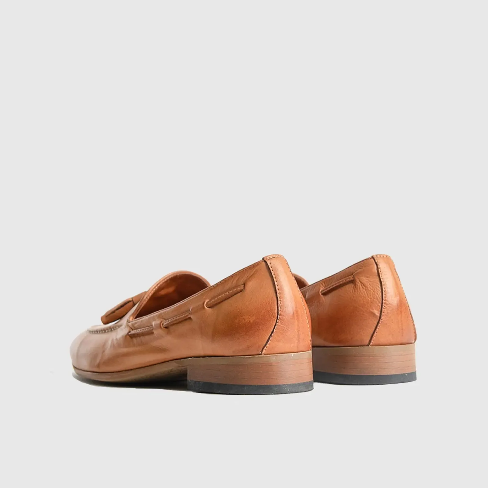 Bulletti Casual Slip On Loafers - 002 Tan
