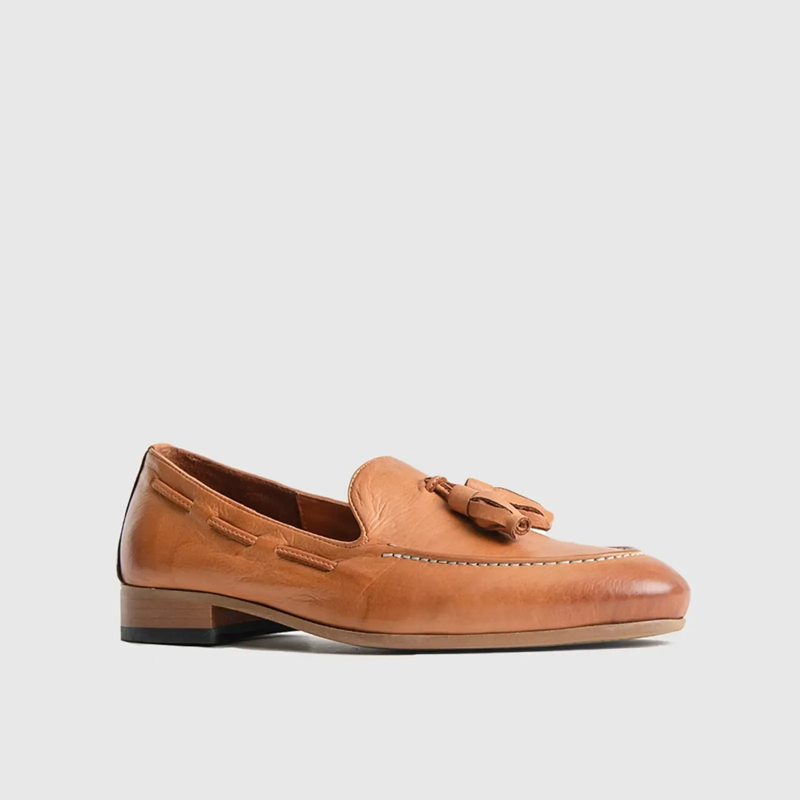 Bulletti Casual Slip On Loafers - 002 Tan