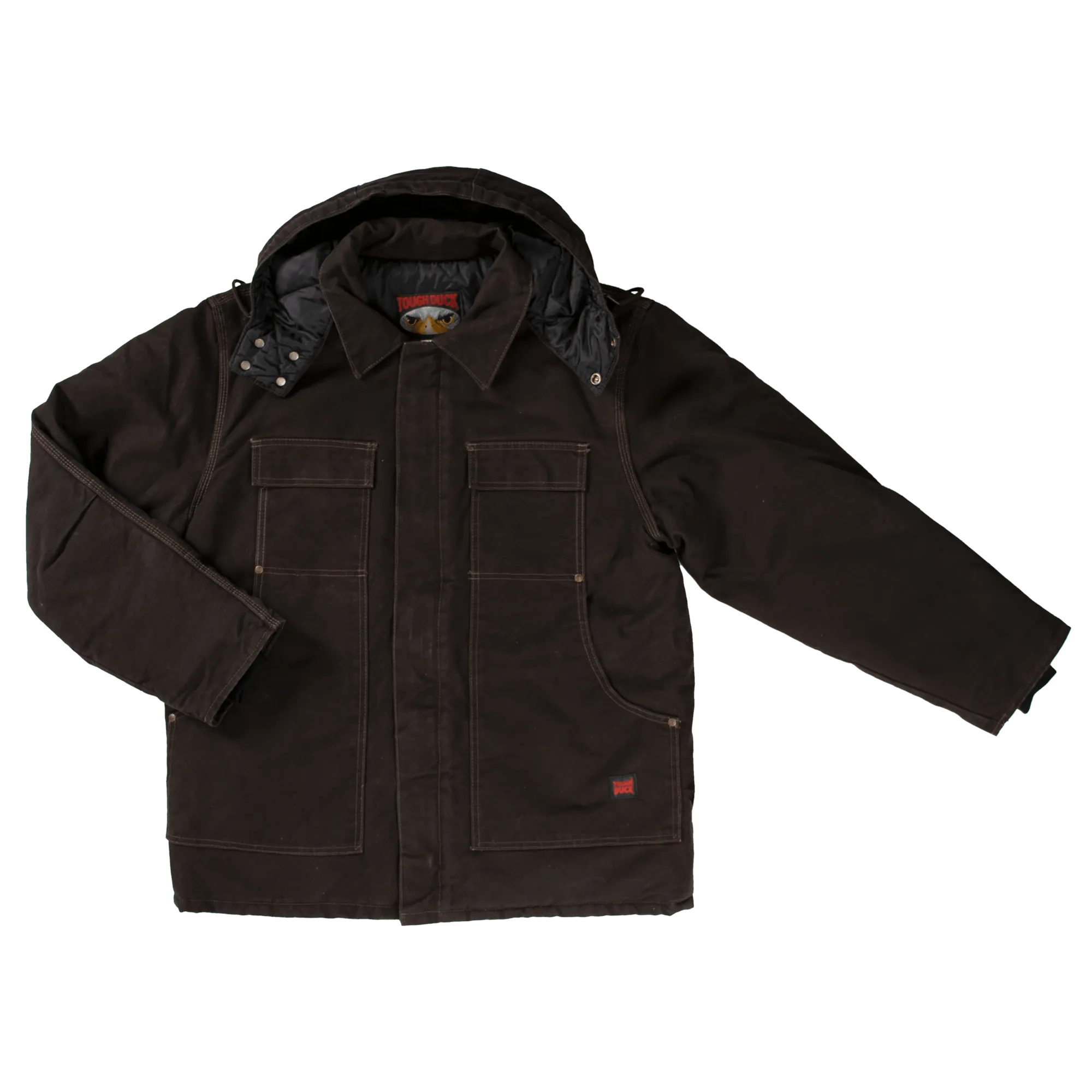 CL5537-M-Brown Parka AntArctica"Tough Duck"