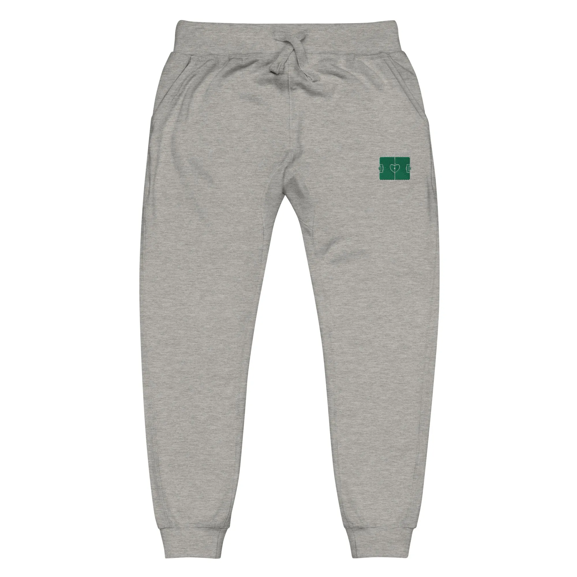 Field Love Fleece Embroidered Joggers