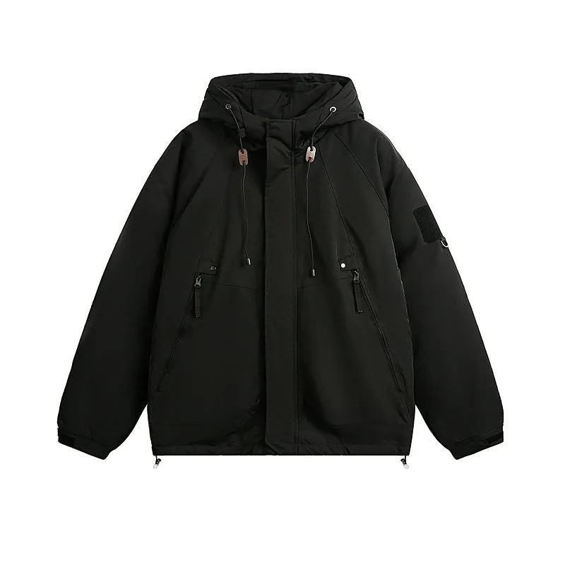 Hooded Insulated Workwear Jacket