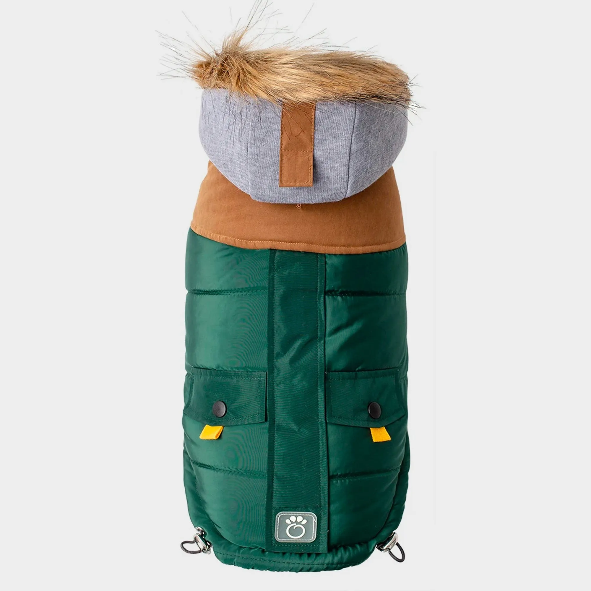 Lodge Parka Dog Coat | Forest Green