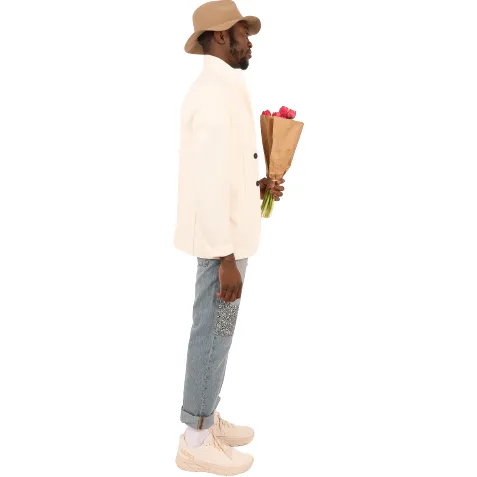 M Spongy Blazer, Off White