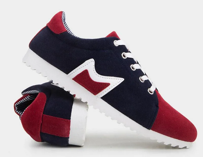 Men's British Breathable Canvas Flats