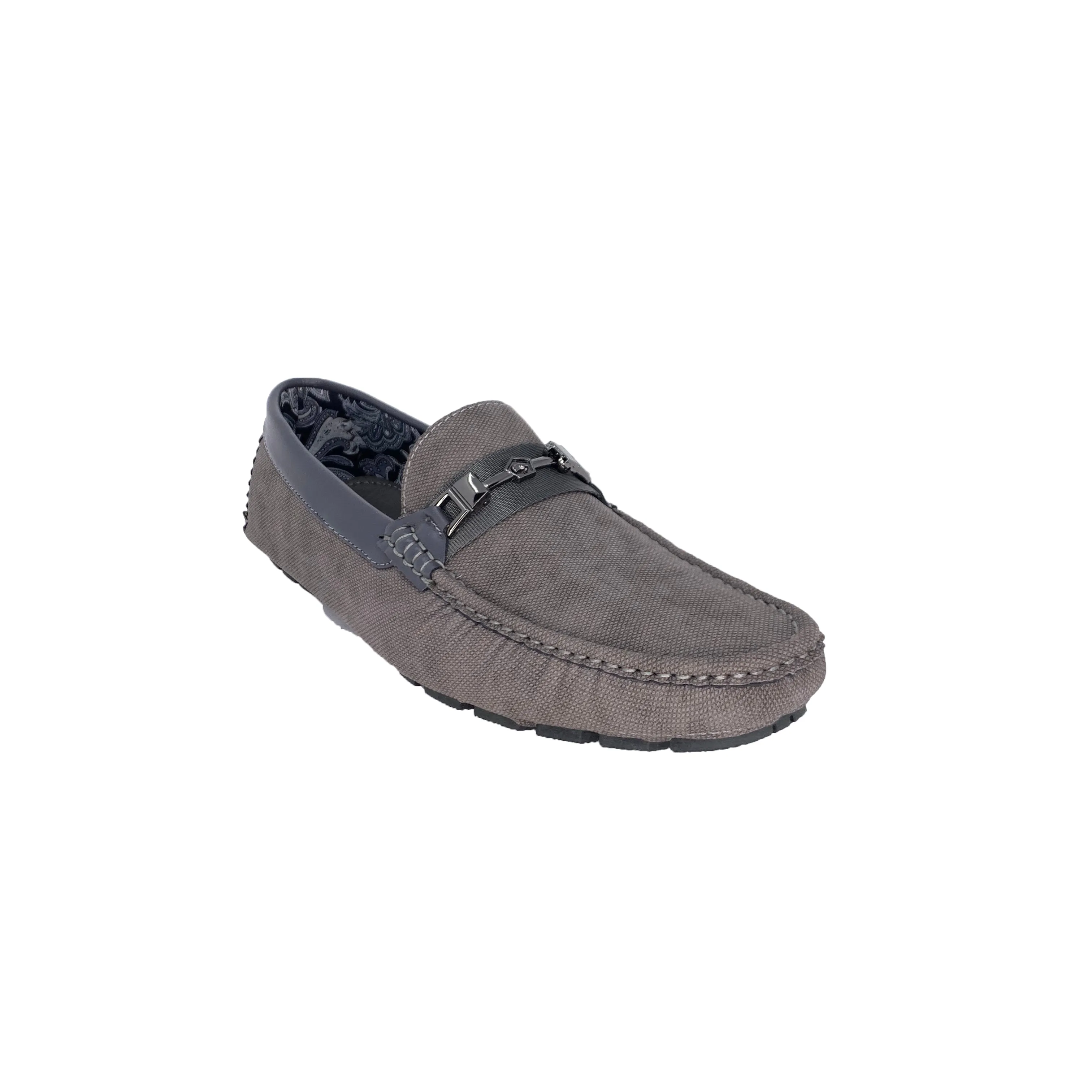 Men's Gray Platini Loafers
