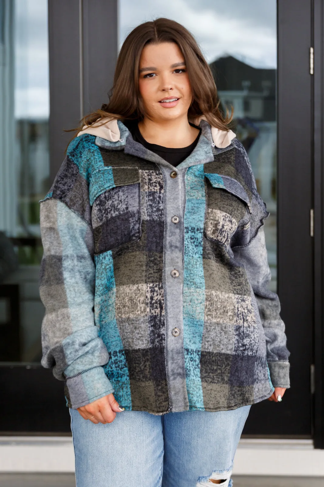 My Best Effort Hooded Shacket - 2/24