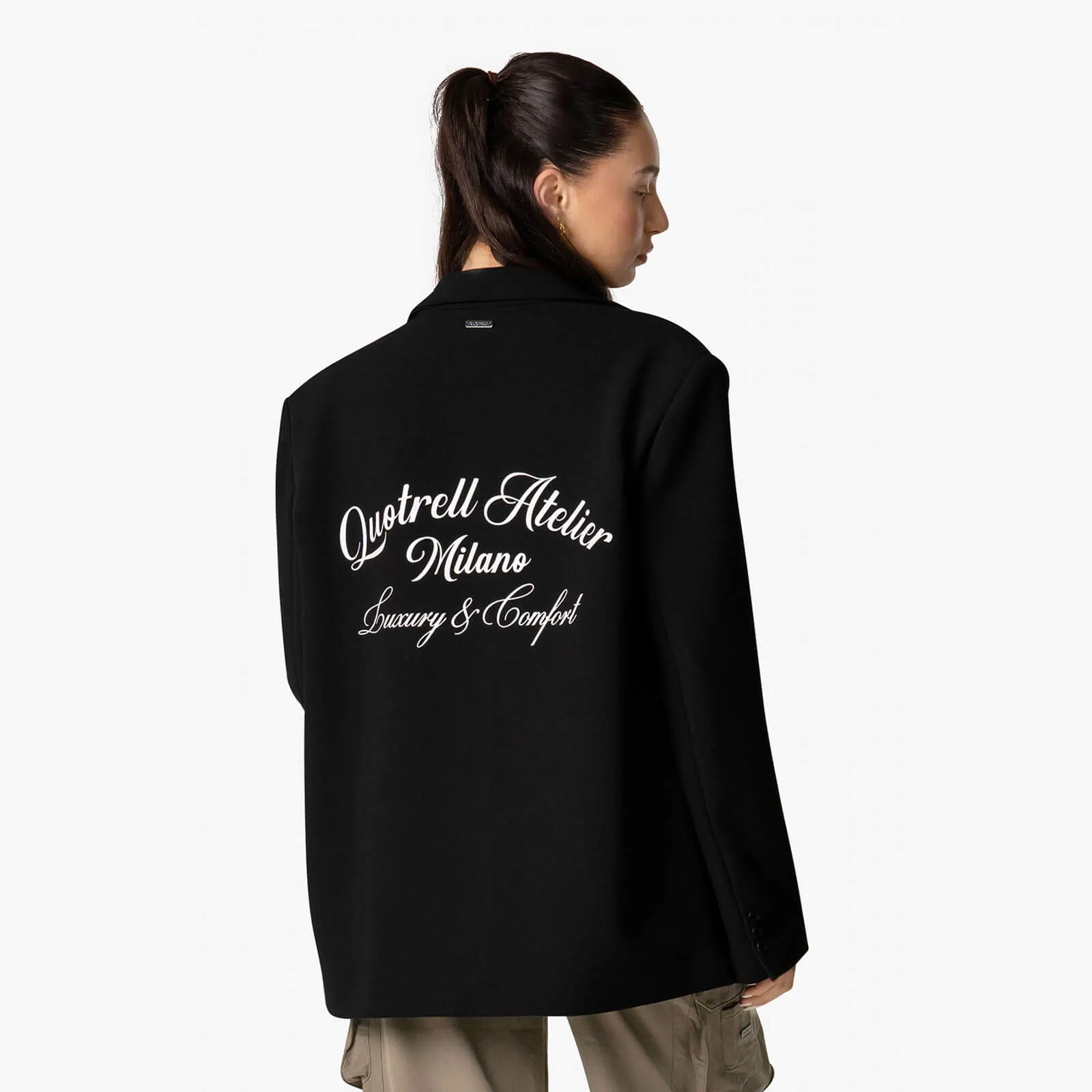 NAYA OVERSIZED BLAZER | BLACK