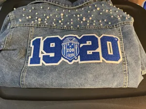 ✨New✨ΖΦΒ Pearl Denim Jacket
