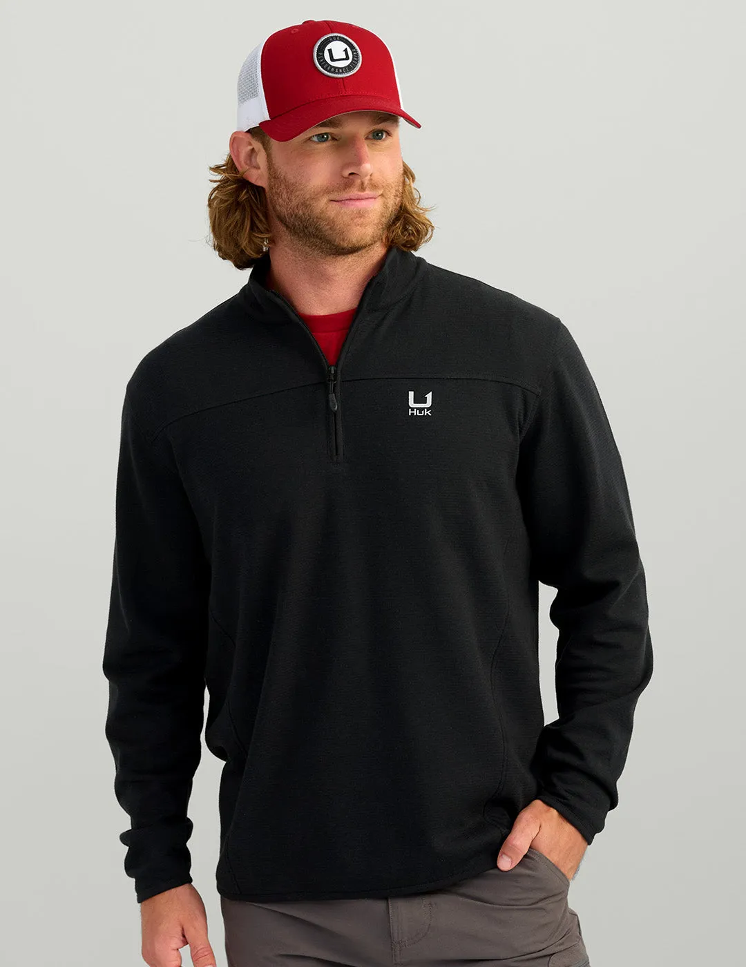 Ottoman Heather 1/4 Zip