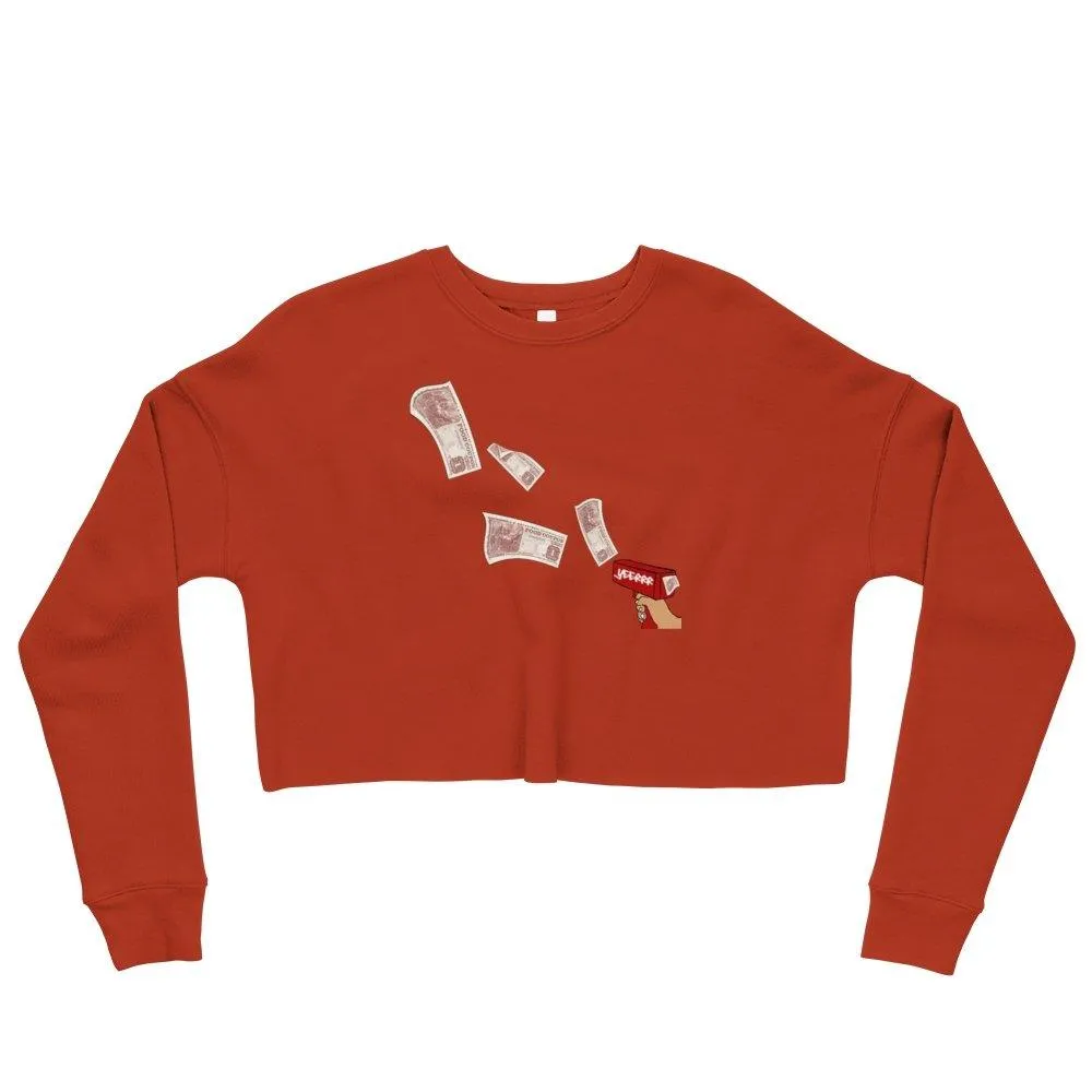 Rain On Me Crop Sweater