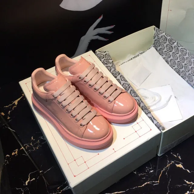 Sport Shoes Lady Popular Flat Breathable Platform Footwear