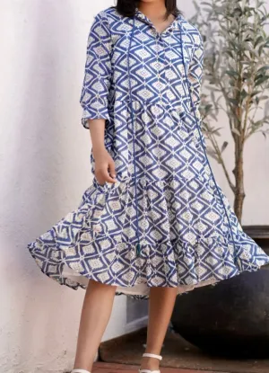 Taylor Dress in Blue