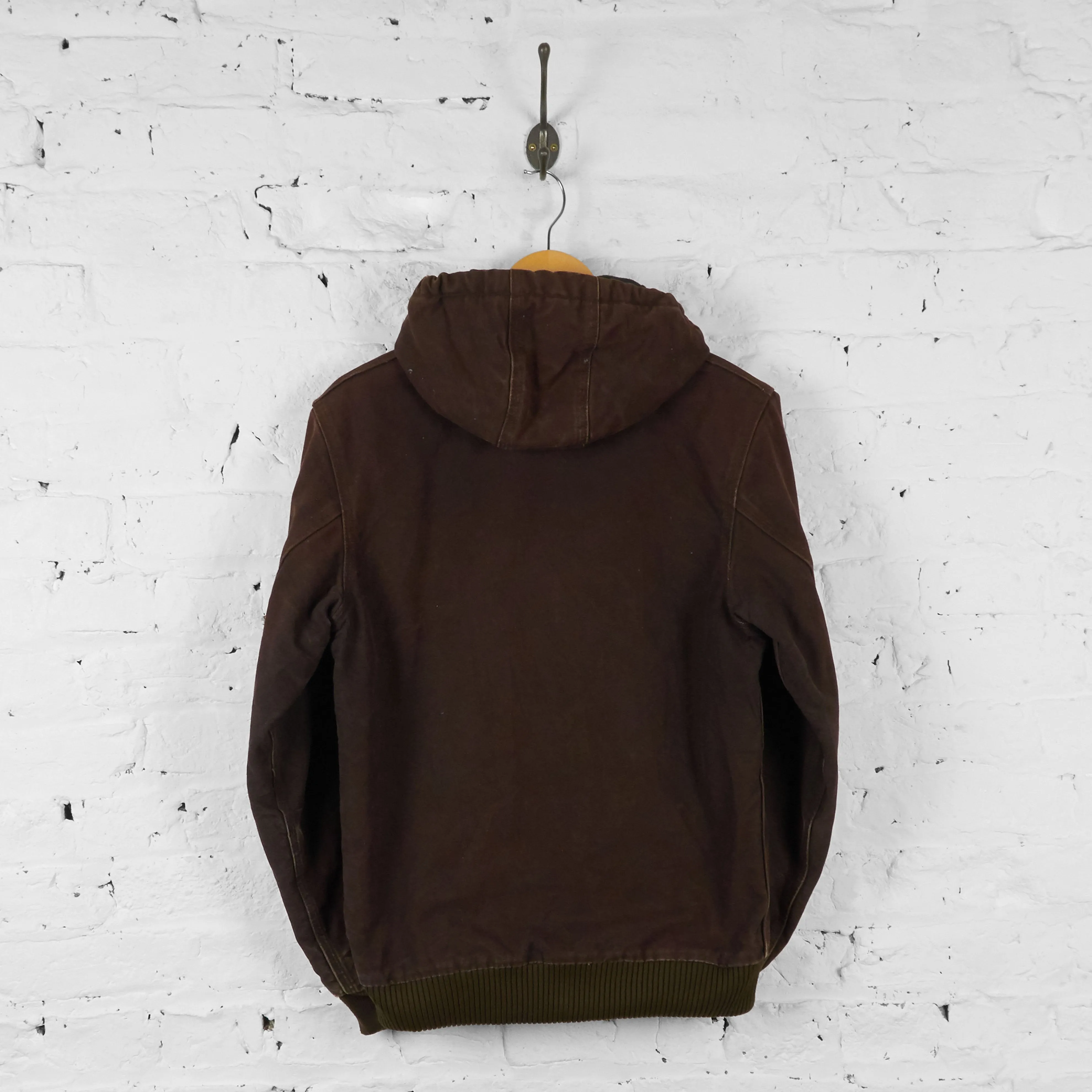 Vintage Carhartt Hooded Jacket - Brown - S