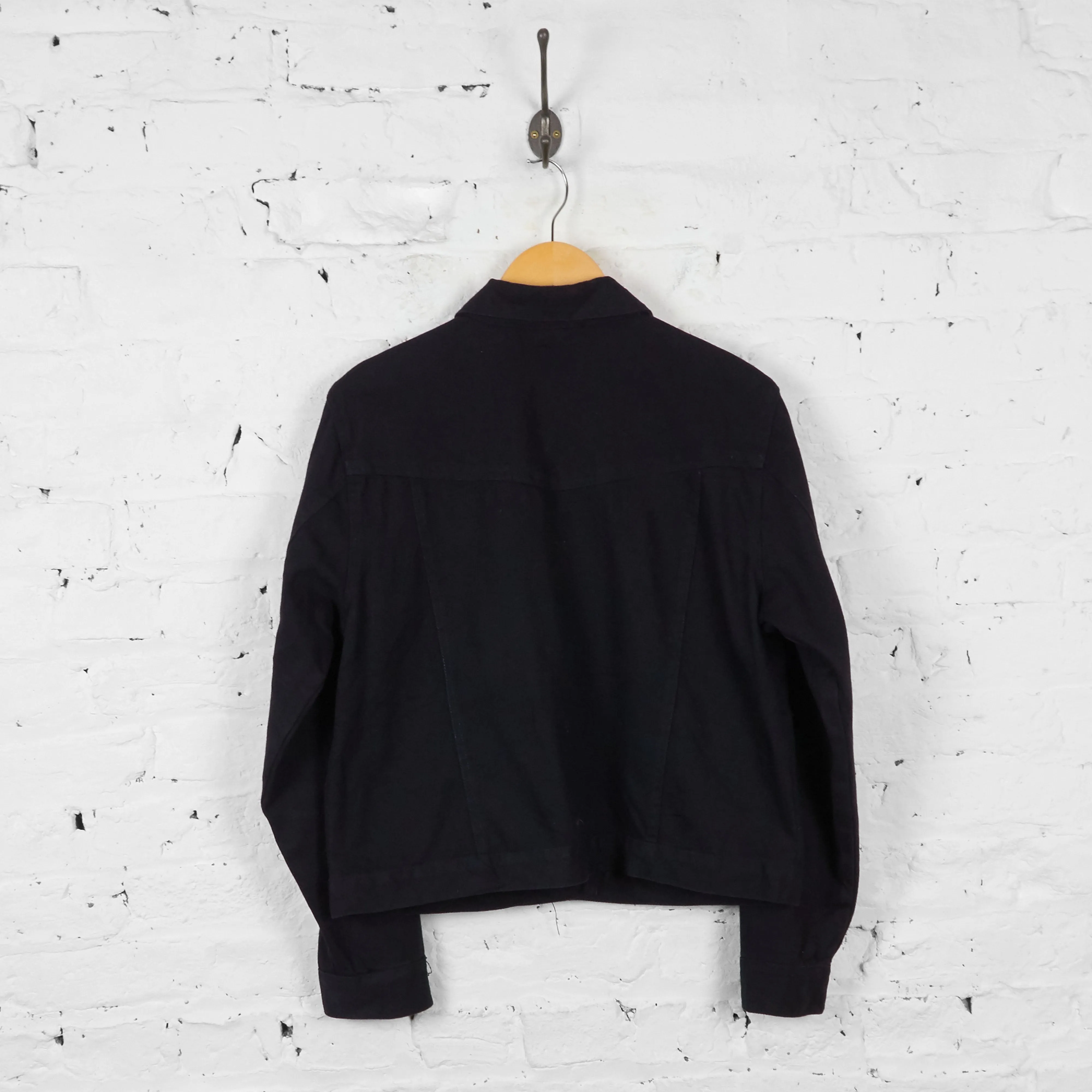 Vintage Denim Jacket - Black - M
