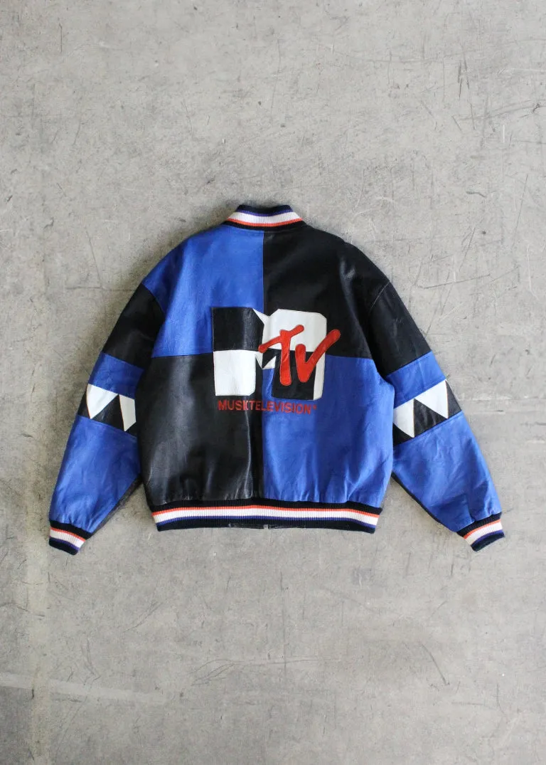 Vintage MTV Leather Jacket