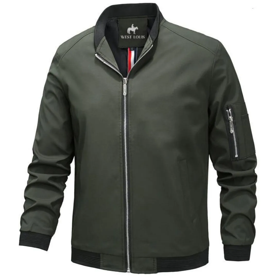 West Louis™ Wild Trend Bomber Windbreaker Jacket