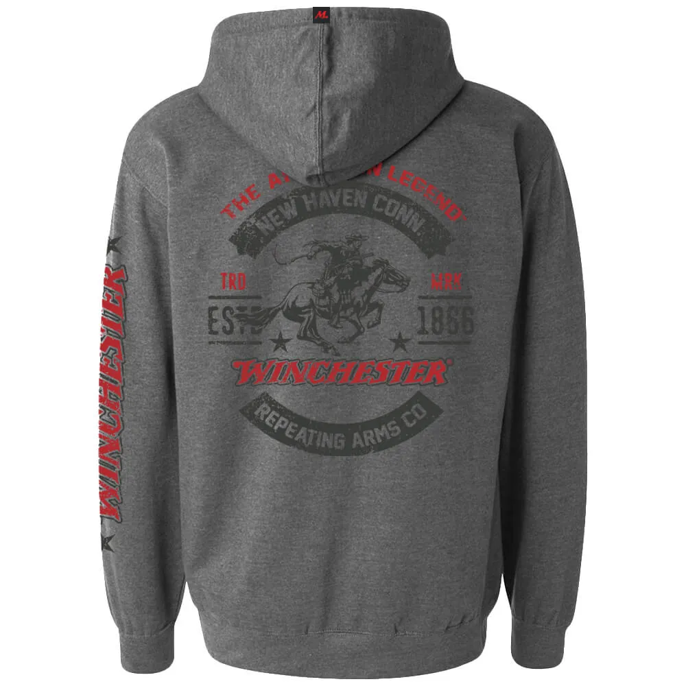 Winchester Pro -  The American Rider - Fleece Pullover Hoodie